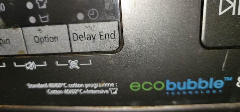 Samsung EcoBubble Washing Machine - Black