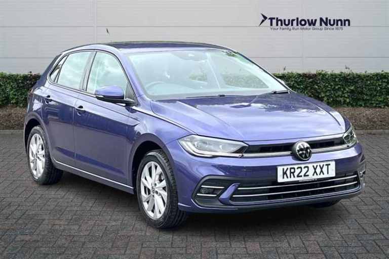 2022 Volkswagen Polo 1.0 TSI Style Hatchback 5dr Petrol Manual Euro 6 (s/s) (95 ps) Hatchback Pet...
