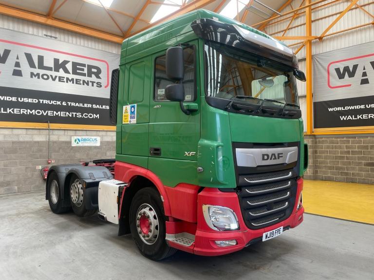 DAF XF106 480 SPACE CAB *EURO 6* 6X2 TRACTOR UNIT – 2019 – WJ19 FPE