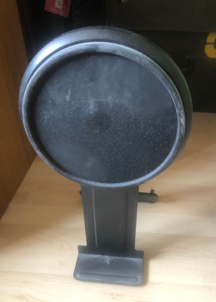 ELECTRONIC BASS DRUM KICK TRIGGER PAD. HEAVY DUTY. WORKS WITH MOST BRANDS.
