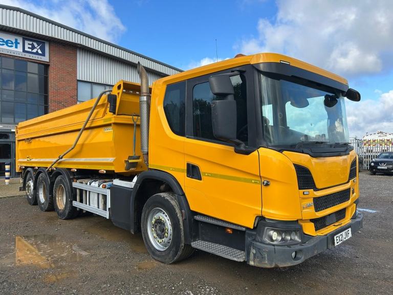 SCANIA L360 8X4 TRIDEM STEEL TIPPER 2021 – EX21 JVF