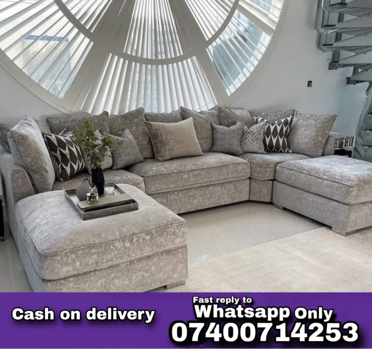 Bishop U‑Shape Sofa • Clean Lines, Cozy Feel