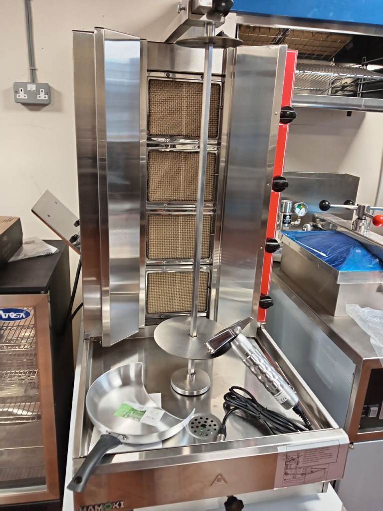  Gas Doner Kebab Machine - 4 Burner