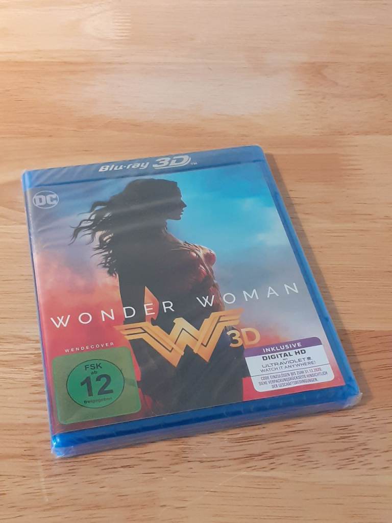 Wonder Woman 3D Blu Ray  Brand new sealed 