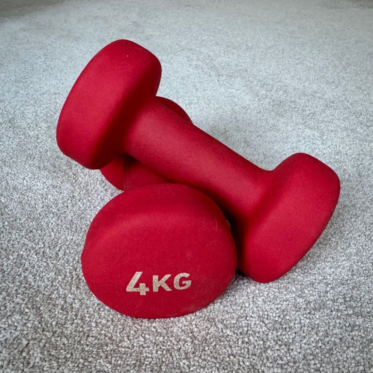 2kg, 4kg and 6kg Dumbbells
