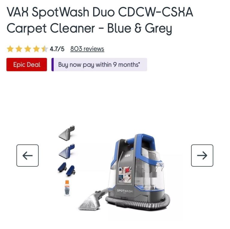 Spot wash duo