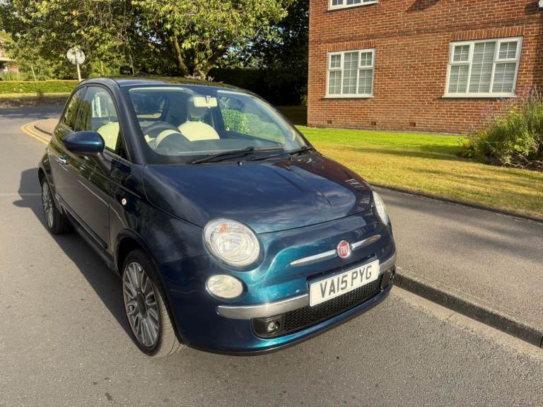 Fiat 500 1.2 Lounge Euro 6 (s/s) 3dr with 9 Months MOT&FSH&Panoramic Roof&Leather Seats&£35 Tax Yr