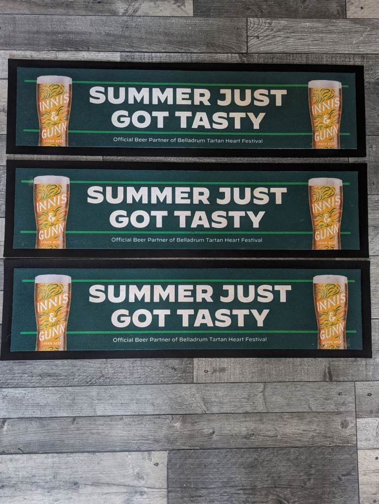 X5 Bar Mats. Outdoor bar. Garden Bar. BBQ