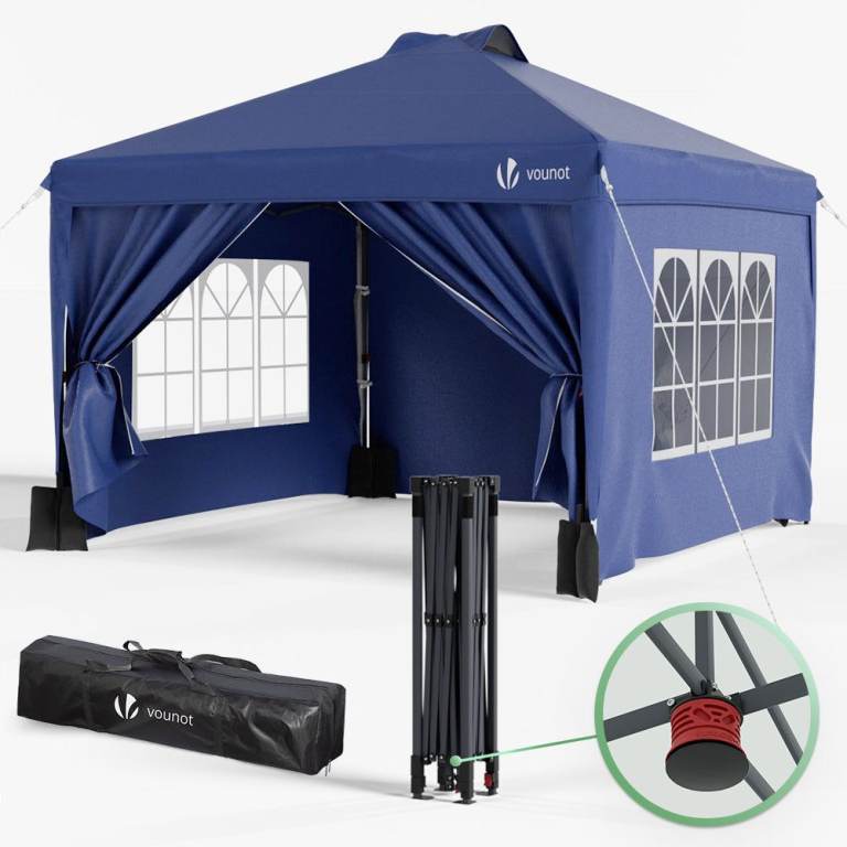 Blue Quick Pop up Gazebo