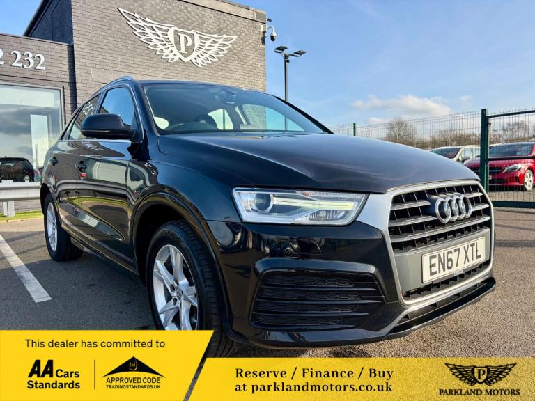 2018 Audi Q3 1.4 TFSI SPORT COD Q3 Edition Semi-Auto 4WD 5dr SUV Diesel Automatic