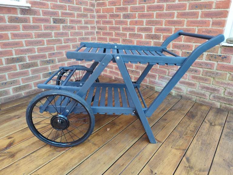 Vintage drinks trolley / flower stand, decoration