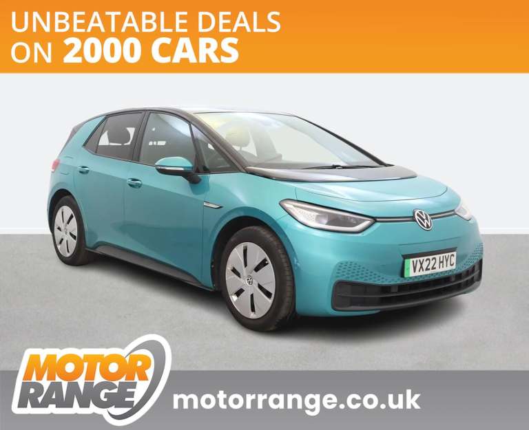 2022 Volkswagen ID.3 150kW Family Pro Performance 58kWh 5dr Auto Hatchback ELECTRIC Automatic