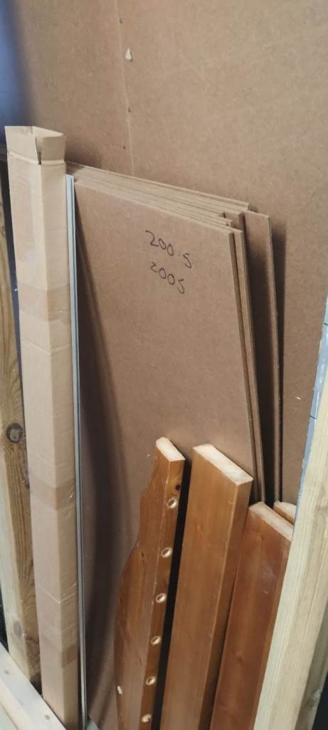 Hardboard sheets 2400mm x 1200mm x 3mm 