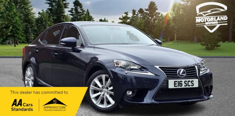 2015 Lexus IS 300h Advance E-CVT Euro 6 (s/s) 4dr SALOON Hybrid Automatic