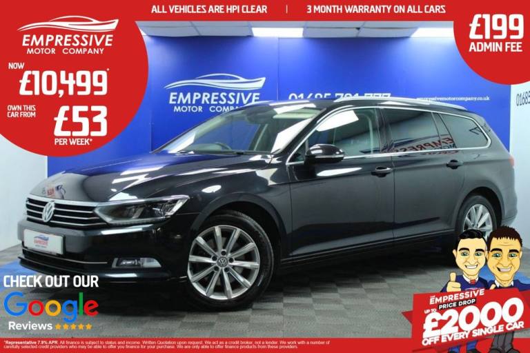2018 18 VOLKSWAGEN PASSAT 2.0 TDI SE BUSINESS ESTATE 5DR DIESEL MANUAL EURO 6 (S