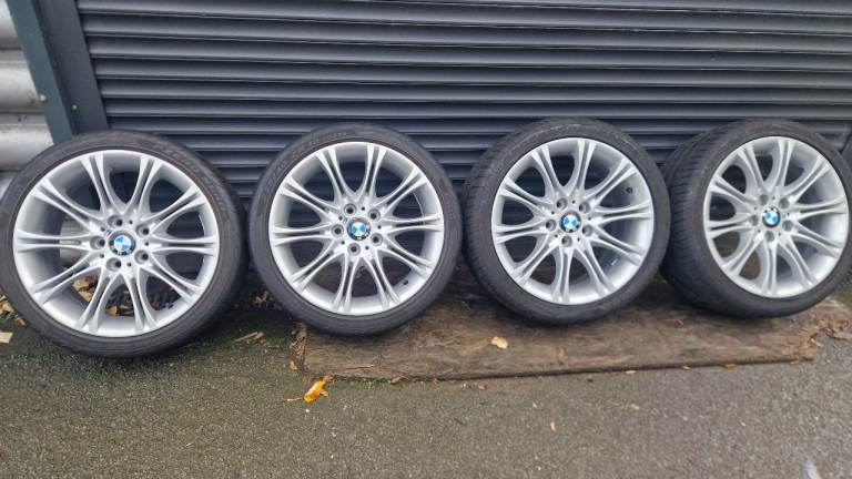 Genuine 18" Bmw e46 MV2 style 135 Staggered 5x120 Alloy Wheels