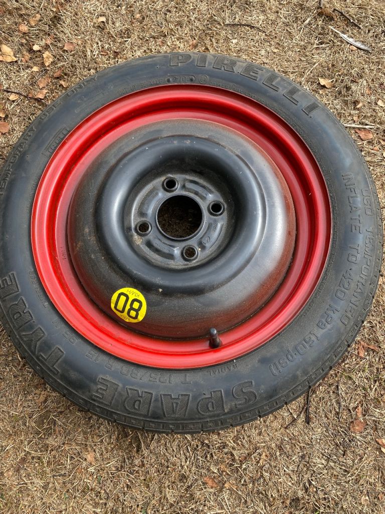 Ford Fiesta mk 6-7 space saver good tyre , 15 inch