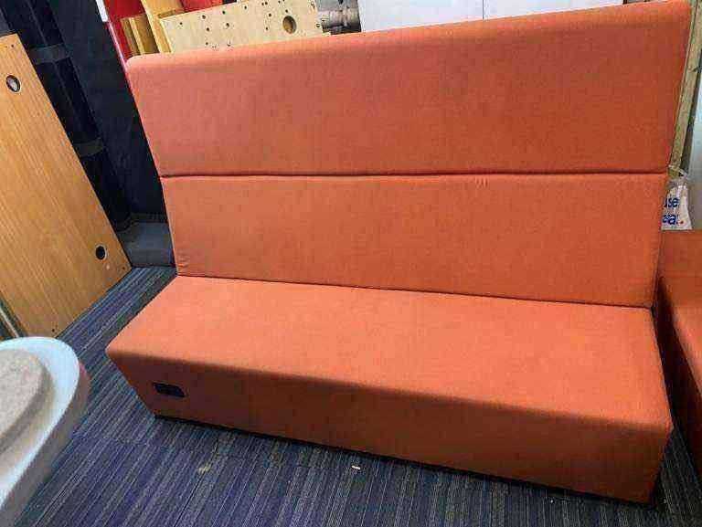 Restaurant Canteen Dining Booth Cubicles Partition Reception seating sofa chair