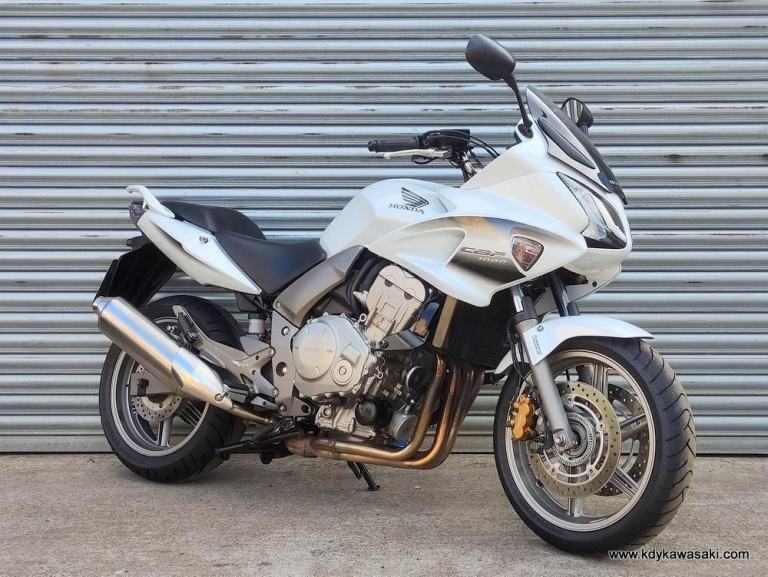 2013 Honda CBF1000 in white, low mileage.