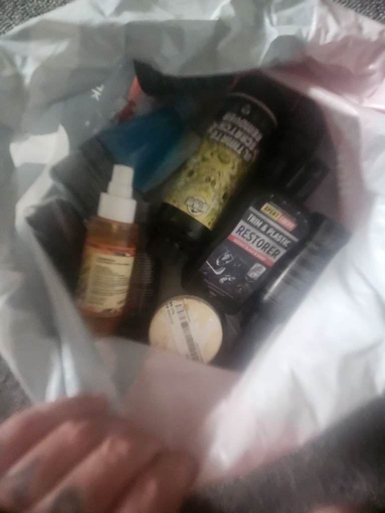 Unopened Car Detailing Products - Valeting Kit