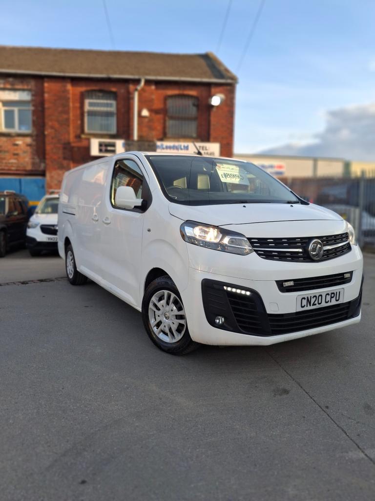 2020 Vauxhall Vivaro 2900 1.5d 100PS Sportive H1 Van PANEL VAN Diesel Manual