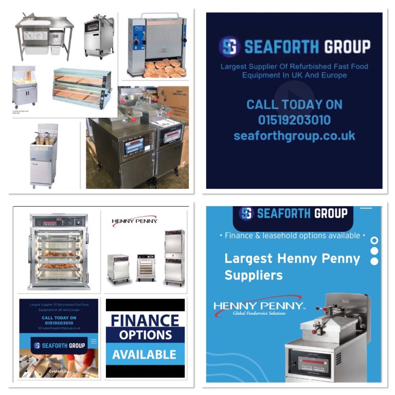 Henny Penny Fried Chicken Shop Equipment package Deals FREE UK Delivery Included