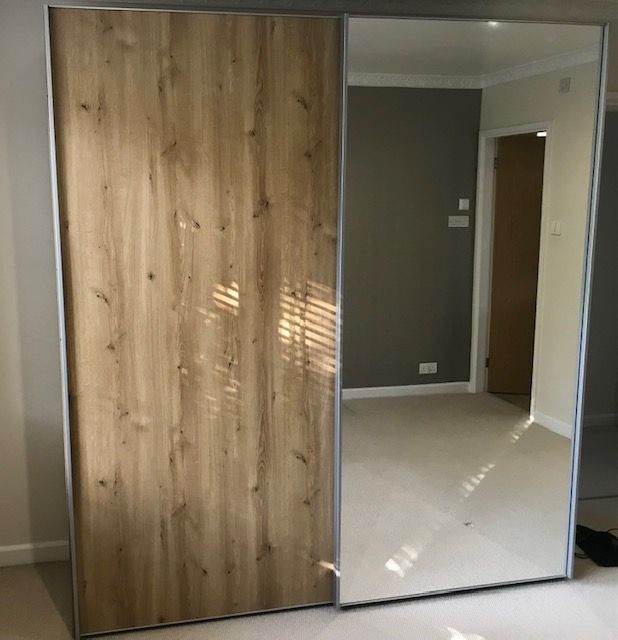Wiemann Oxford 2 Door Sliding Wardrobe with Mirror