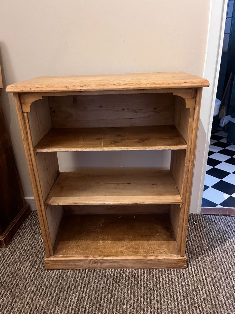 Wooden bookshelf