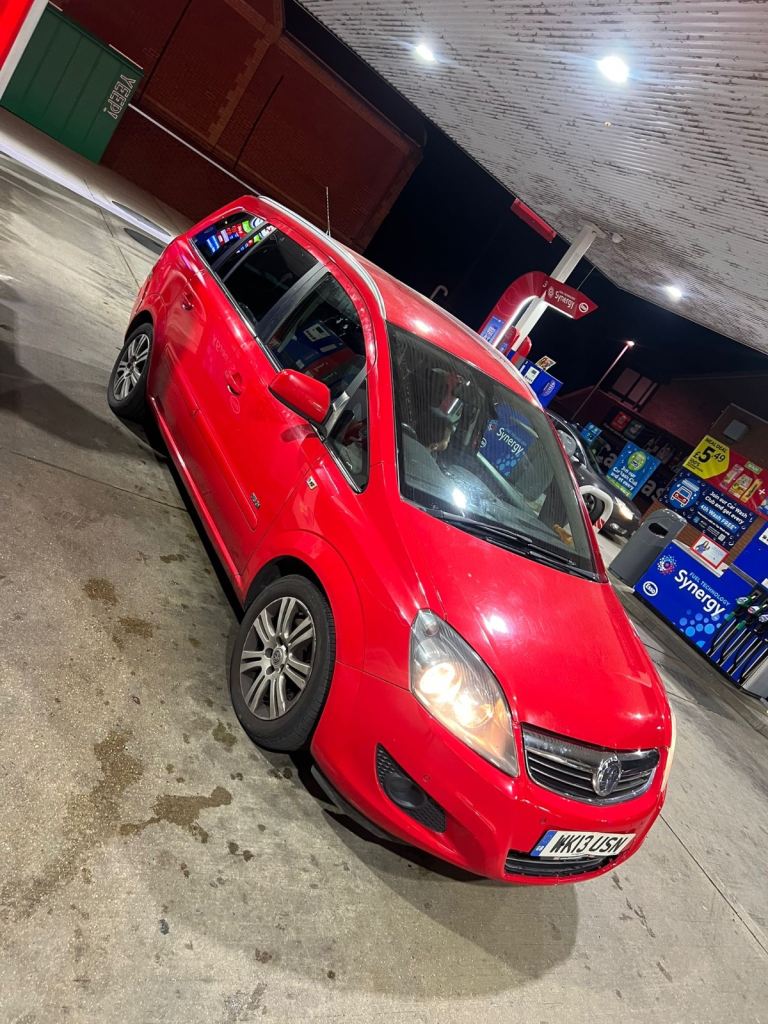 Vauxhall, ZAFIRA, MPV, 2013, Manual, 1686 (cc), 5 doors