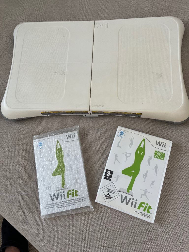 Wii Fit board and game bundle