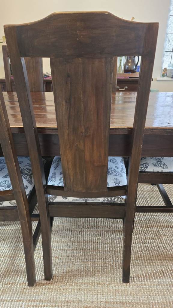 Lombok Reclaimed Solid Teak Dining Table & 6 Chairs Set