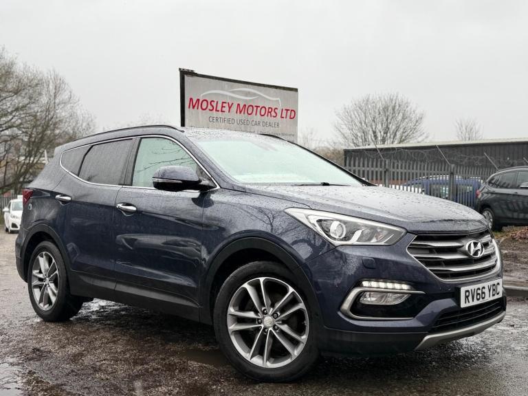 2016 Hyundai Santa Fe 2.2 CRDi Blue Drive Premium SE Auto 4WD Euro 6 (s/s) 5dr (7 Seat) ESTATE Di...
