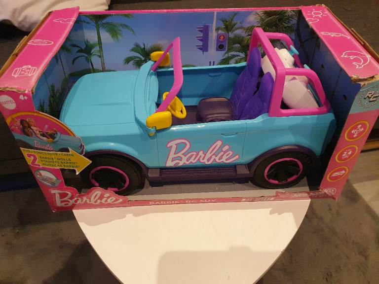 Hotwheels remote controlled Barbie RC SUV 