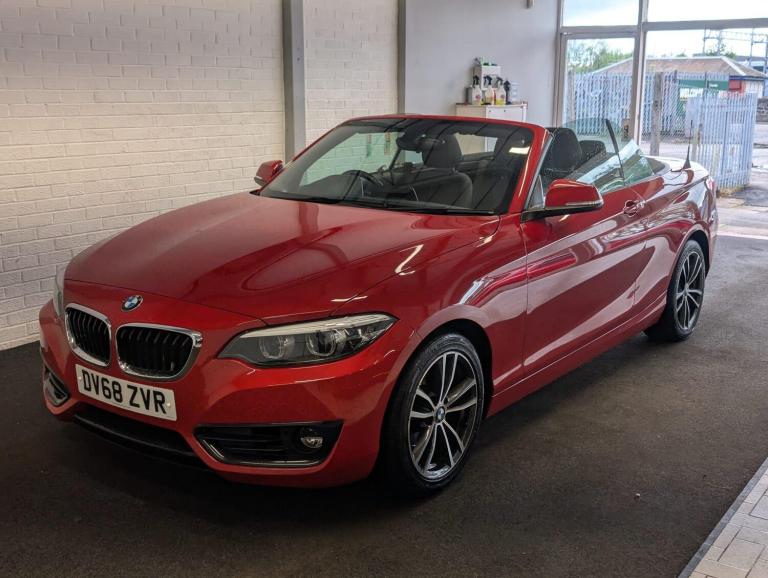 2018 BMW 2 Series 218i Sport 2dr [Nav] Step Auto CONVERTIBLE PETROL Automatic