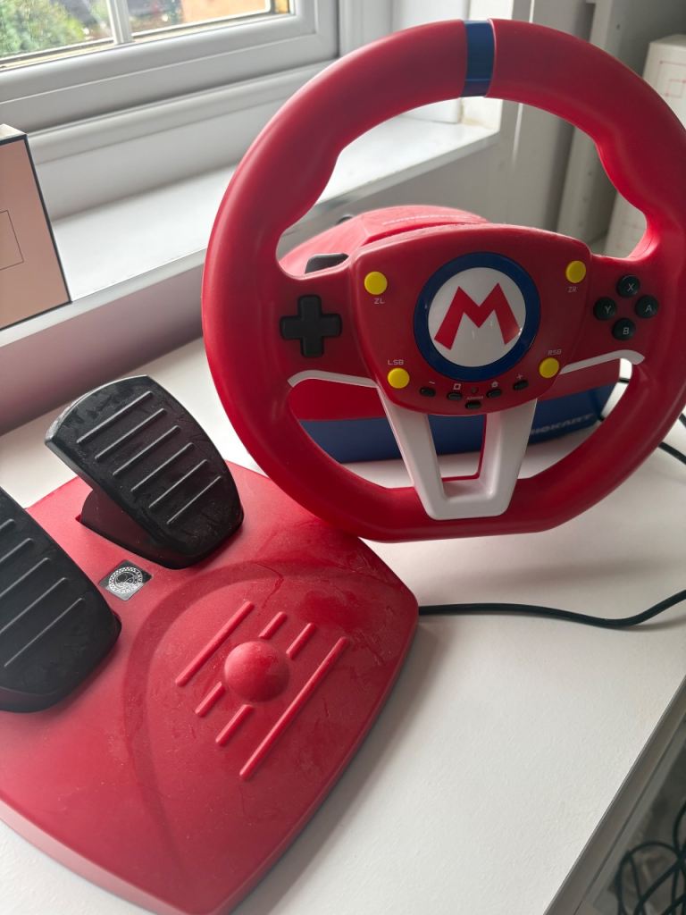 Hori Mario Kart Steering Wheel