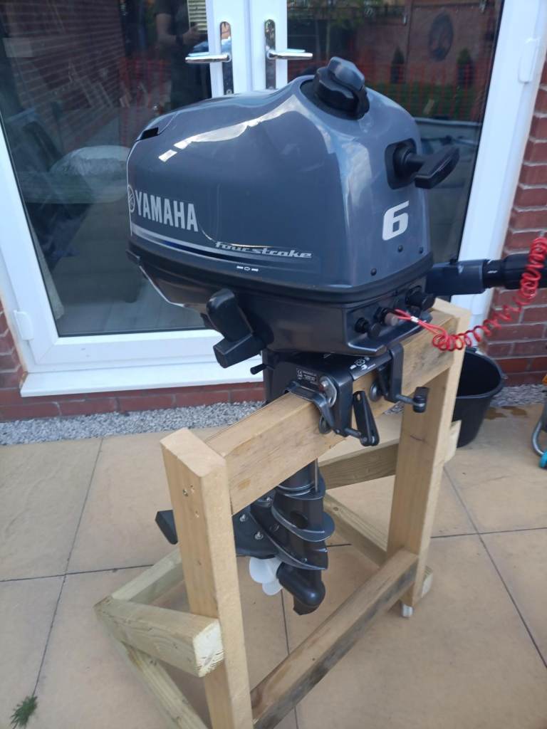 2017 YAMAHA F 6 CMHS HP Four Stroke Outboard Motor Engine SHORT Shaft