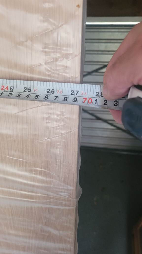 Top quality solid oak door new