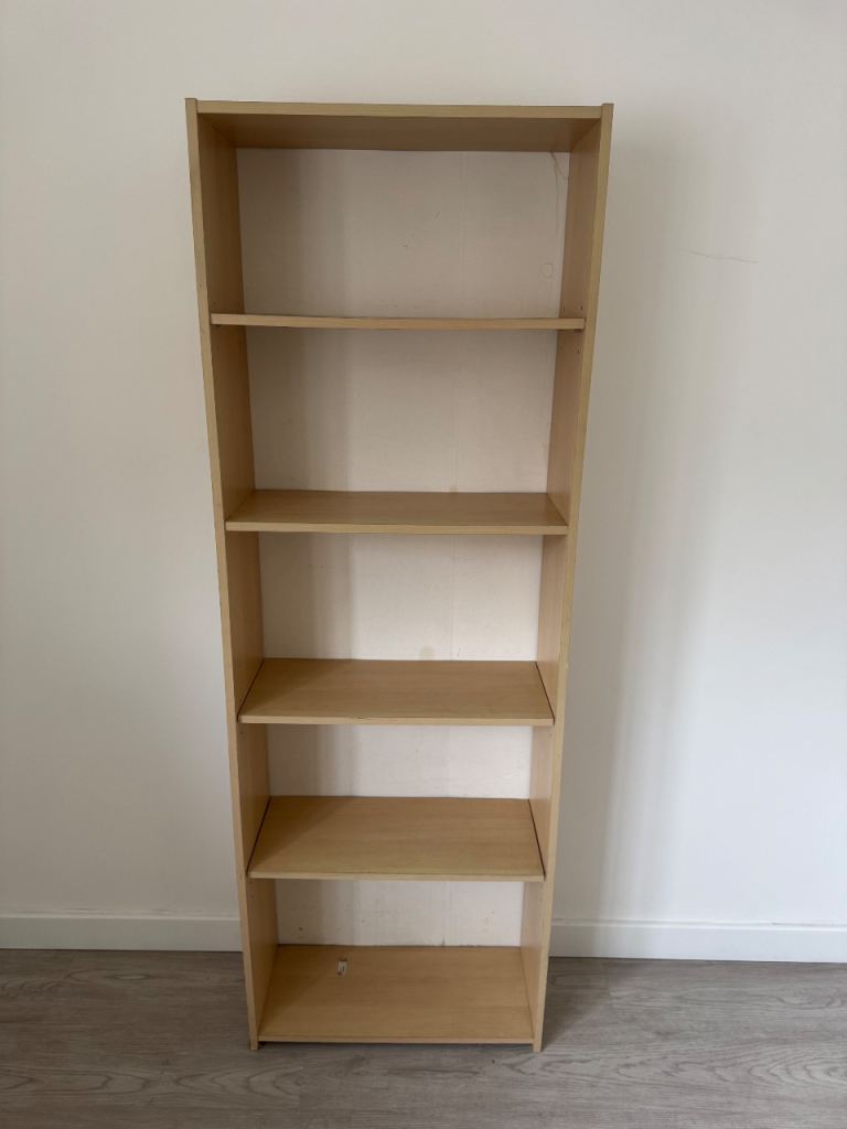 Bookshelf, wooden veneer 