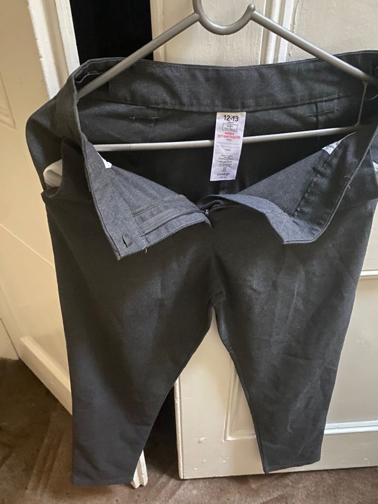New school trousers 