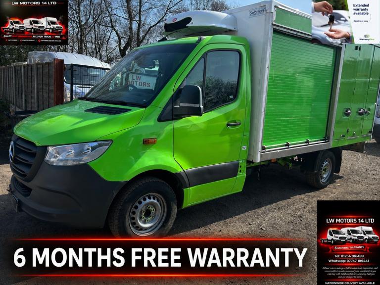 MERCEDES BENZ SPRINTER PROGRESSIVE 314 FRIDGE FREEZER CHASSIS CAB 2020 70 REG