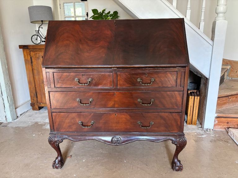Antique Mahogany Bureau