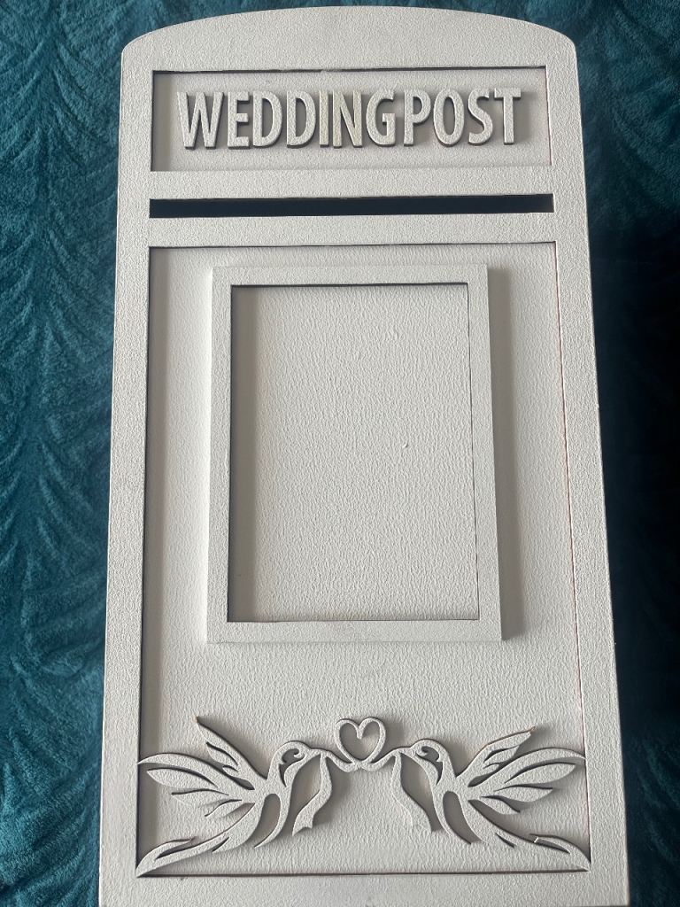 Wedding post box wooden RRP £49.99