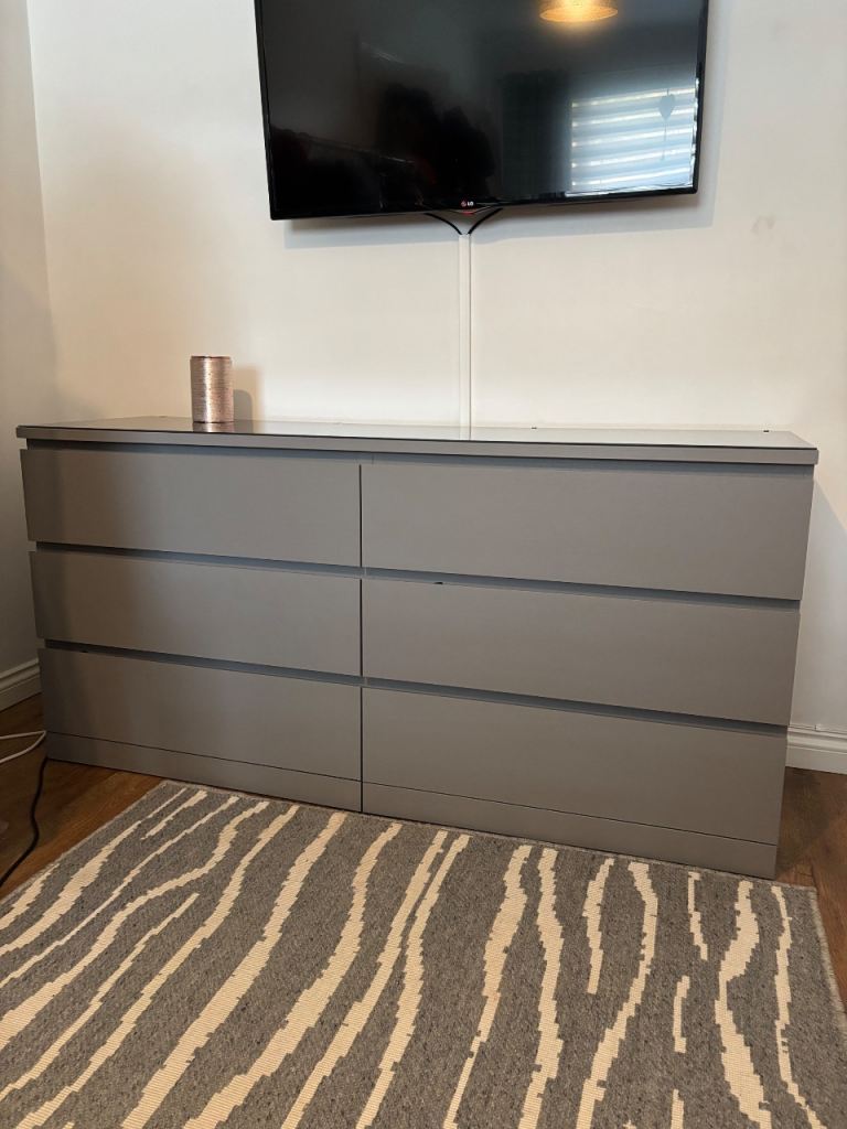 IKEA malm set of 6 drawers 