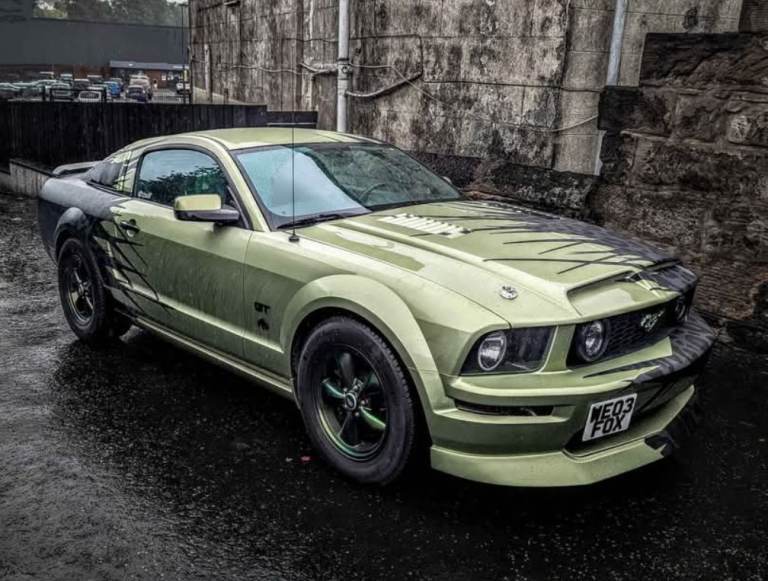 Supercharged Ford Mustang GT