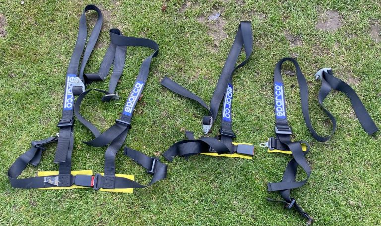 Sparco harnesses ( pair ) track car banger off roader boat 