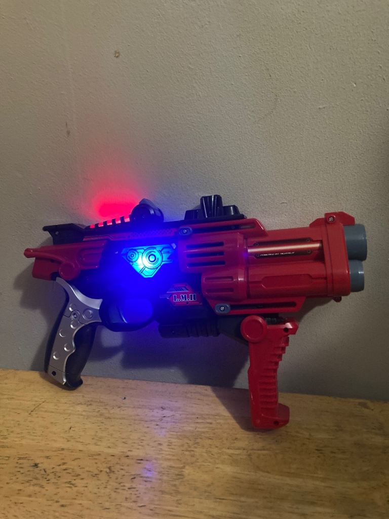 BATTERY OPERATED KIDS PISTOL 