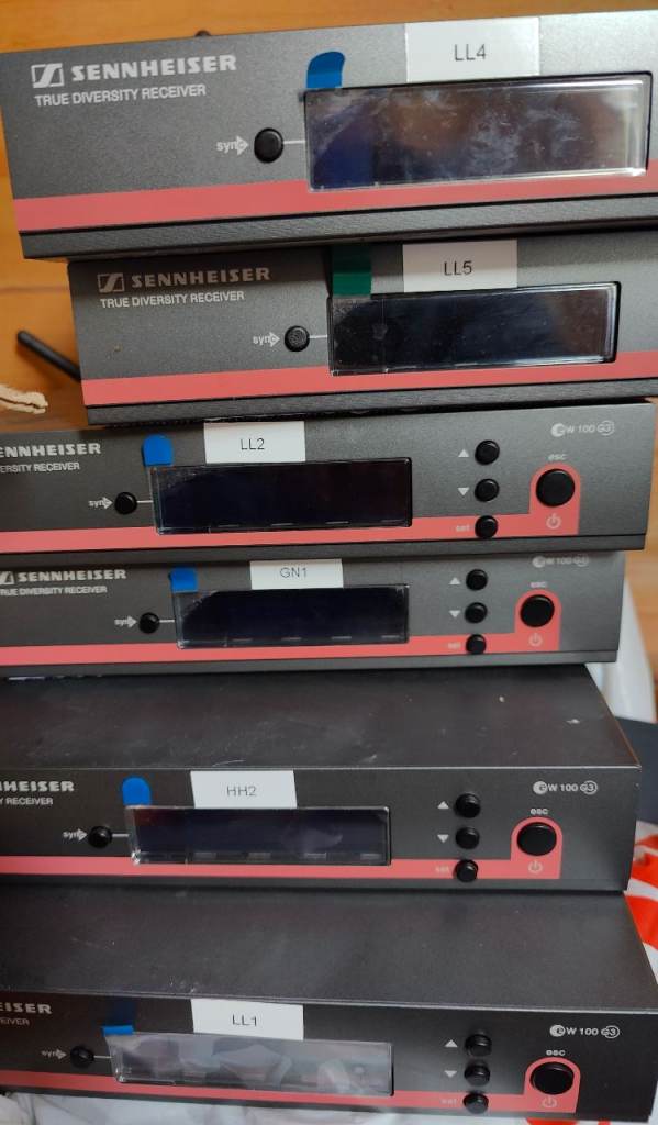 Sennheiser wireless microphones