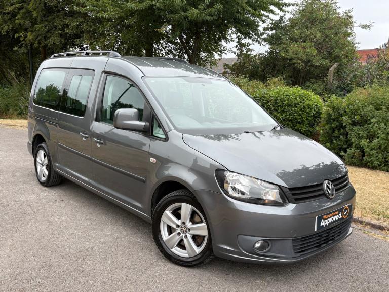 2012 Volkswagen Caddy Maxi Life 1.6 TDI 5DR DSG AUTO 5 SEATER + WHEEL CHAIR RAMP MPV Diesel Autom...