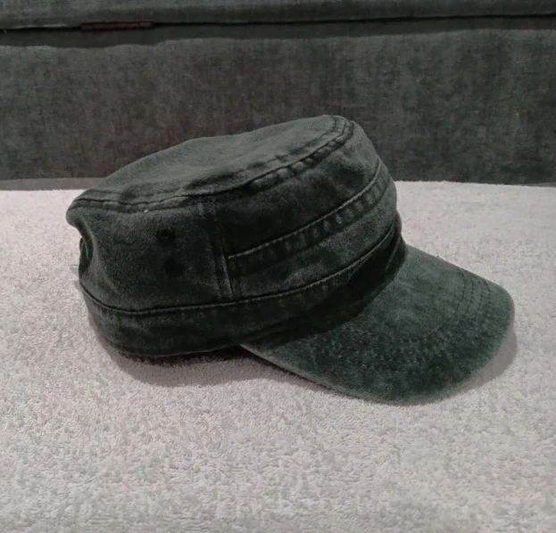 Brand New Adjustable Army Green 80% Washed Cotton Cadet Cap Unisex Military Style Combat Hat Utility