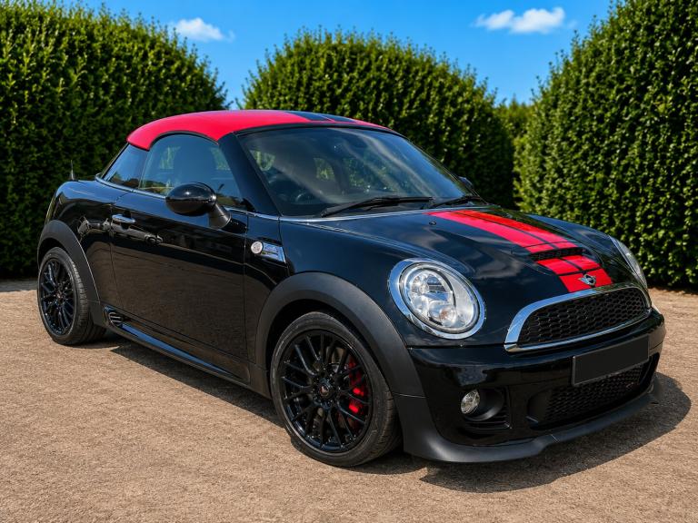 2014 14 MINI COUPE JOHN COOPER WORKS 1.6 PETROL MANUAL 211BHP EURO 5 BLACK
